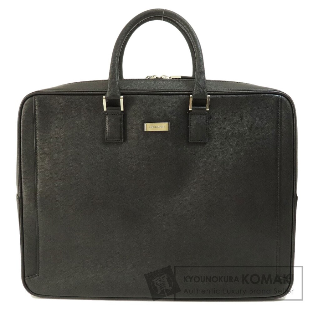 Burberry Logo Business Bag Leather